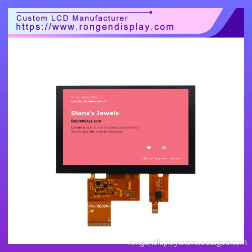 LCD Display 5 Inch 800X480 RGB 40pin Replace FT5426/FT5436/FT5446 with TFT Touch Screen Industrial/LCD Screen/ Hx8664b/Hx8264D